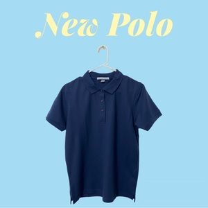 Polo shirts dark blue